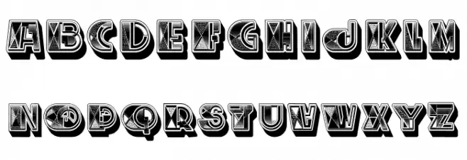 Cubismo Regular Шрифта ВЕРХНИЙ
