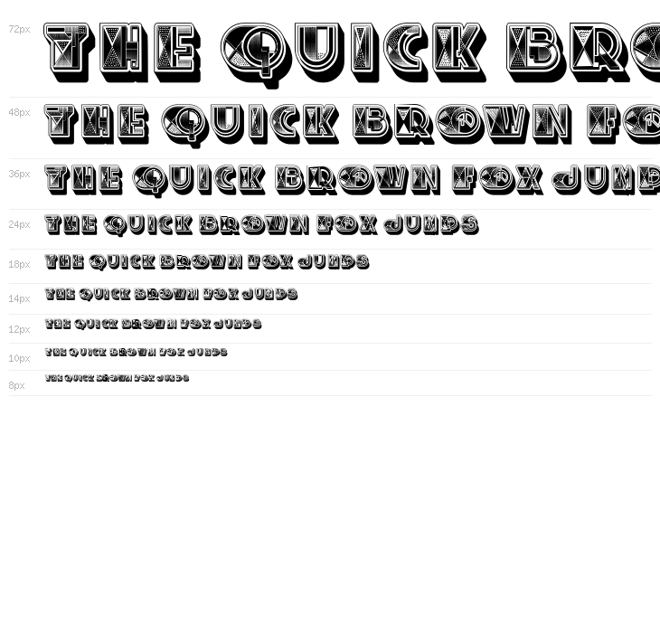 Cubismo Regular Waterfall