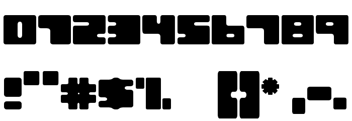 Cubo Font OTHER CHARS