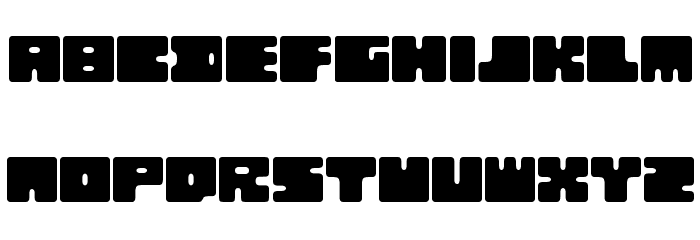Cubo Font LOWERCASE