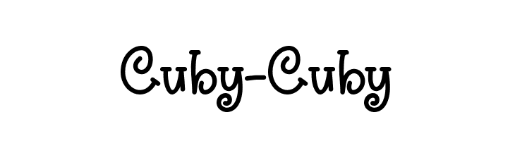 Cuby-Cuby  Free Fonts Download