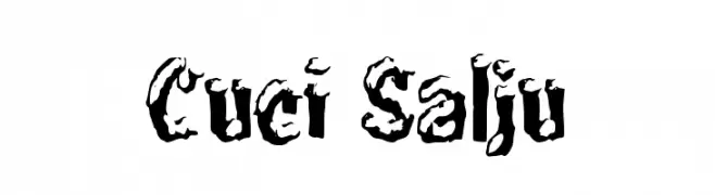 Cuci Salju  Frei Schriftart Herunterladen