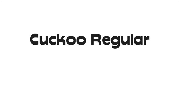 Cuckoo Regular Logo