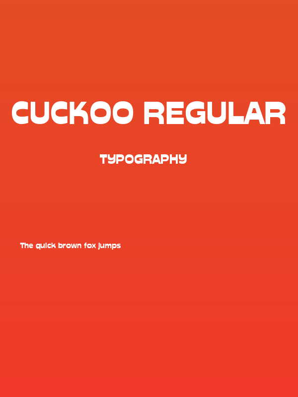 Cuckoo Regular Poster
