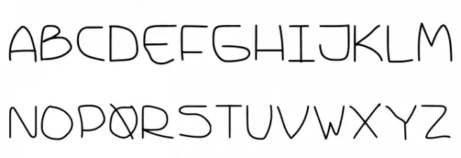 Cucu Regular Schriftart Gro&szlig;