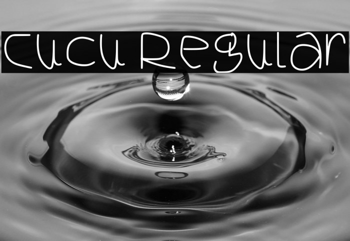 Cucu Regular Example 1