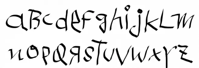 Cucumbers Шрифта ВЕРХНИЙ