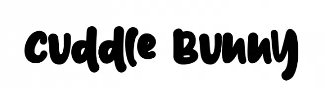 Cuddle Bunny  لخطوط تنزيل