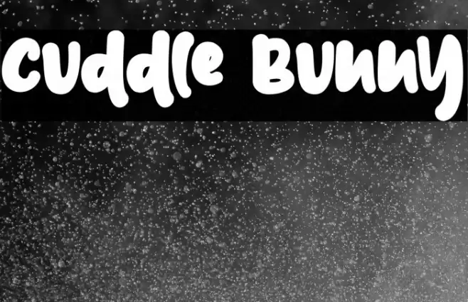 Cuddle Bunny Font examples