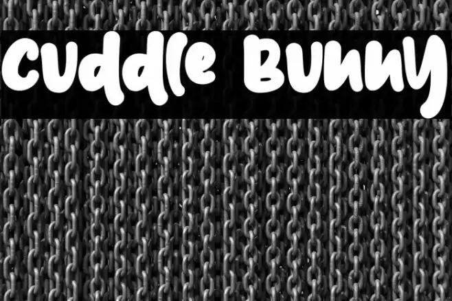 Cuddle Bunny Font examples