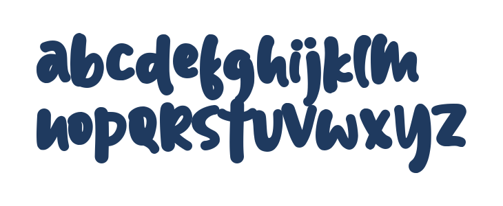 Cuddle Bunny Lowercase