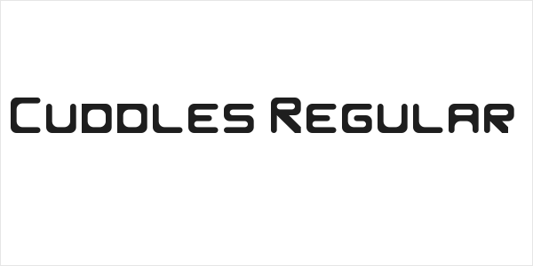 Cuddles Regular Logo