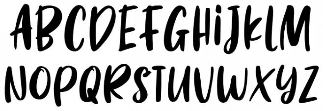 Cuddly Kid Handwriting Schriftart Groß