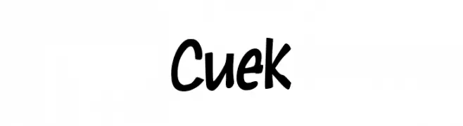 Cuek  Frei Schriftart Herunterladen
