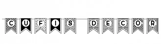 Cufis Decor  Frei Schriftart Herunterladen