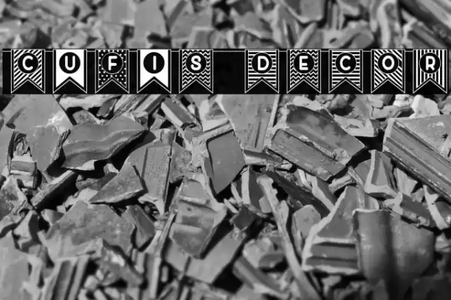 Cufis Decor Fonte examples
