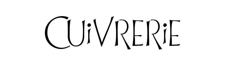 Cuivrerie  لخطوط تنزيل
