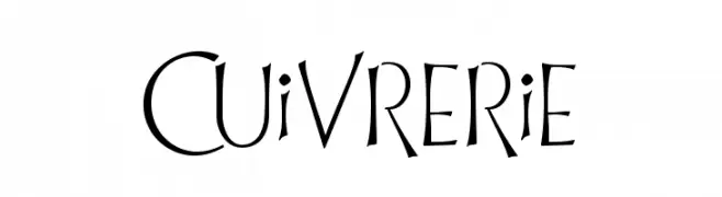 Cuivrerie  Frei Schriftart Herunterladen
