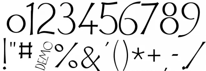 Cuivrerie Font OTHER CHARS