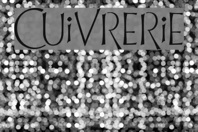 Cuivrerie Font examples