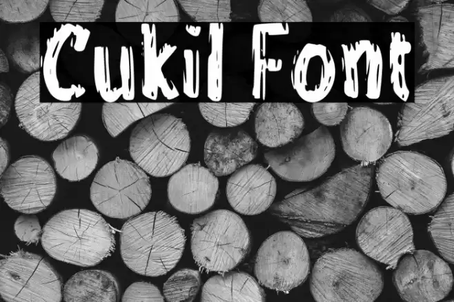 Cukil Font examples