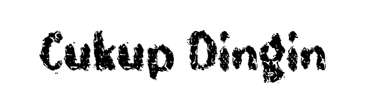 Cukup Dingin  font caratteri gratis