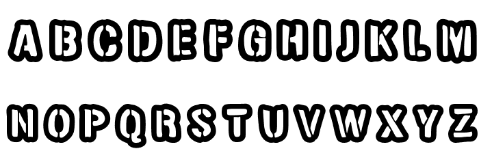 Cul de sac Font LOWERCASE