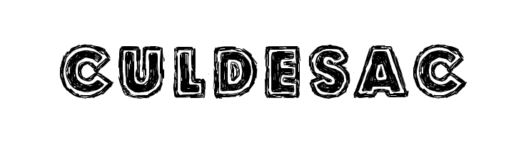 Culdesac  font caratteri gratis