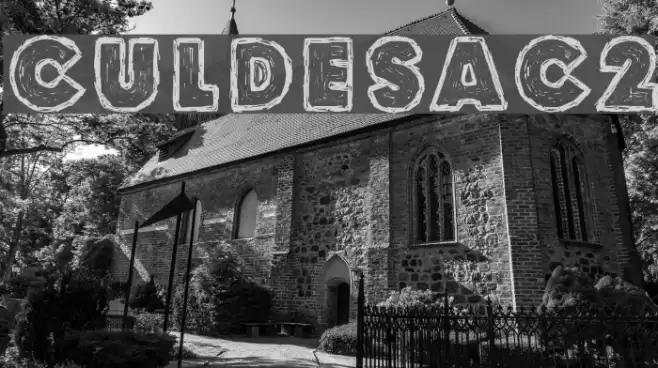 Culdesac2 Font examples