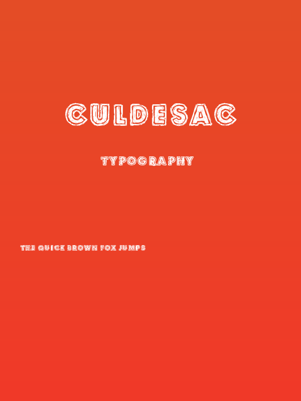 Culdesac Poster