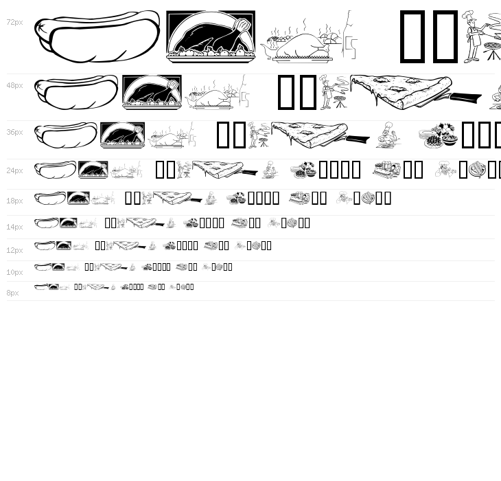 Culinary Art Waterfall