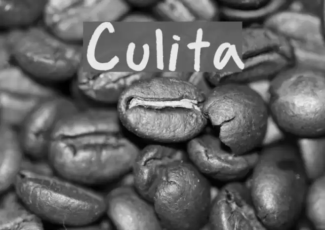 Culita Font examples