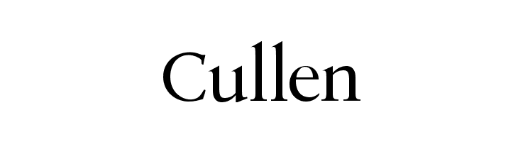 Cullen Font
