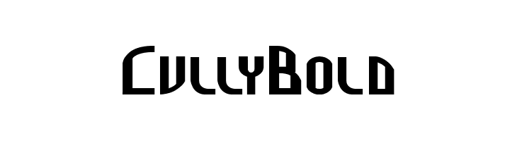 Cully Bold  नि: शुल्क फ़ॉन्ट्स डाउनलोड
