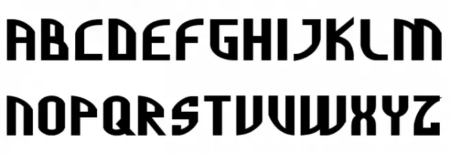 Cully Bold Font LOWERCASE