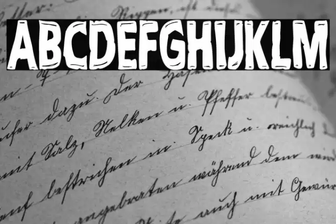 Cult Tv Show Font examples