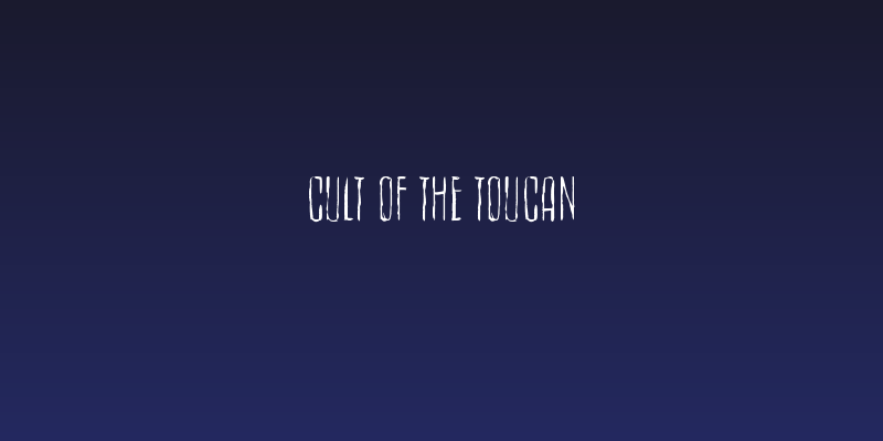 Cult of the toucan Social Header