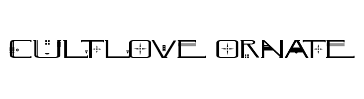 CultLove Ornate  les polices de caractères gratuit tlcharger