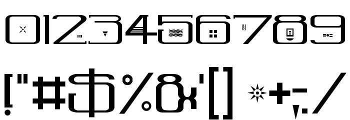 CultLove Ornate Font OTHER CHARS