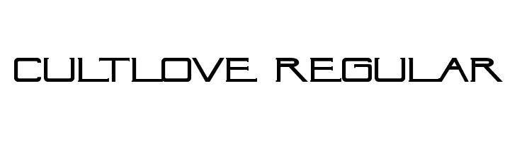 CultLove Regular Font