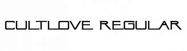 CultLove Regular  Frei Schriftart Herunterladen