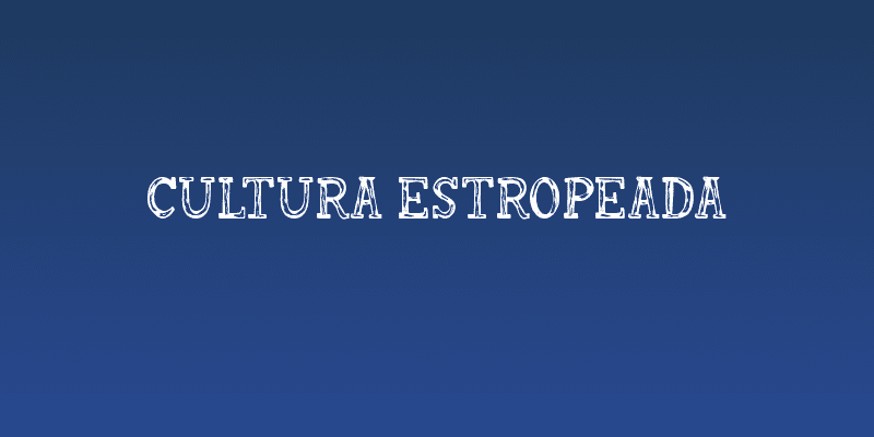 Cultura Estropeada Social Header