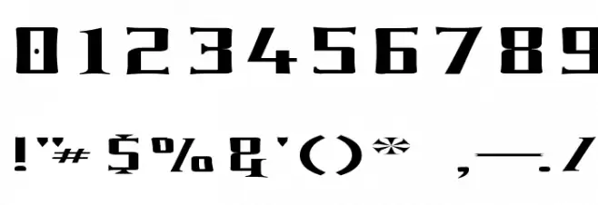 Cultural Stupidity Font OTHER CHARS