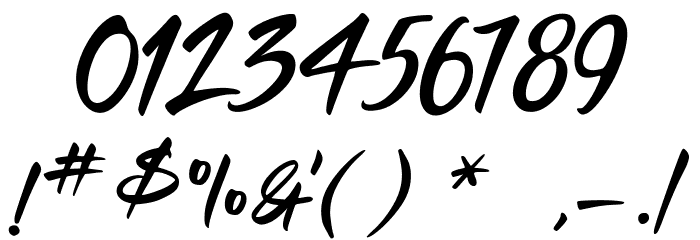 Cultural Font OTHER CHARS