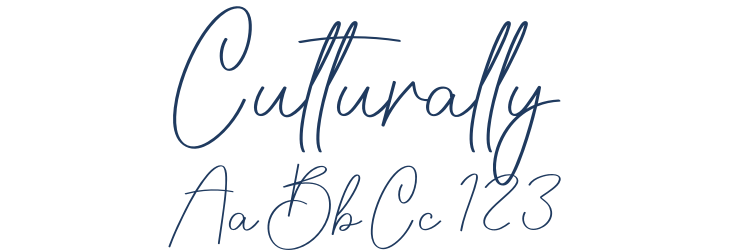 Culturally Font Preview