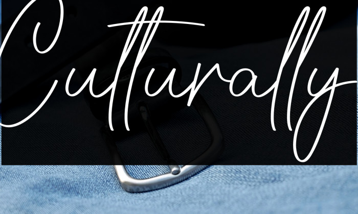 Culturally Example 1