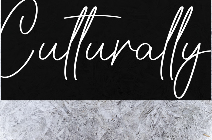 Culturally Example 3