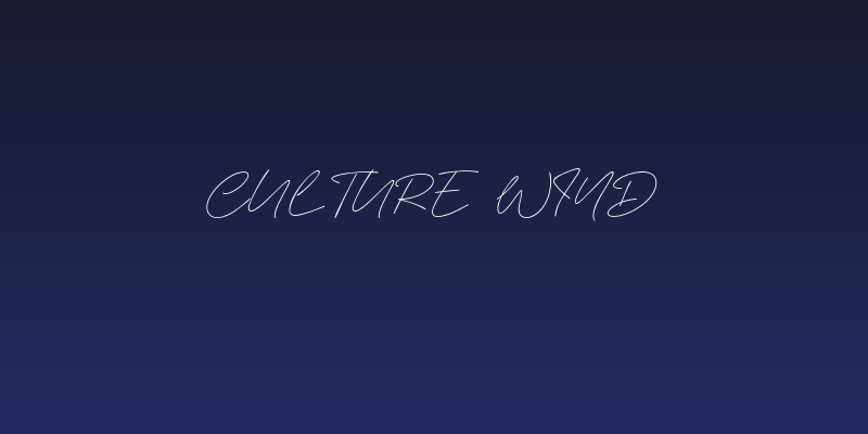 Culture Wind Social Header