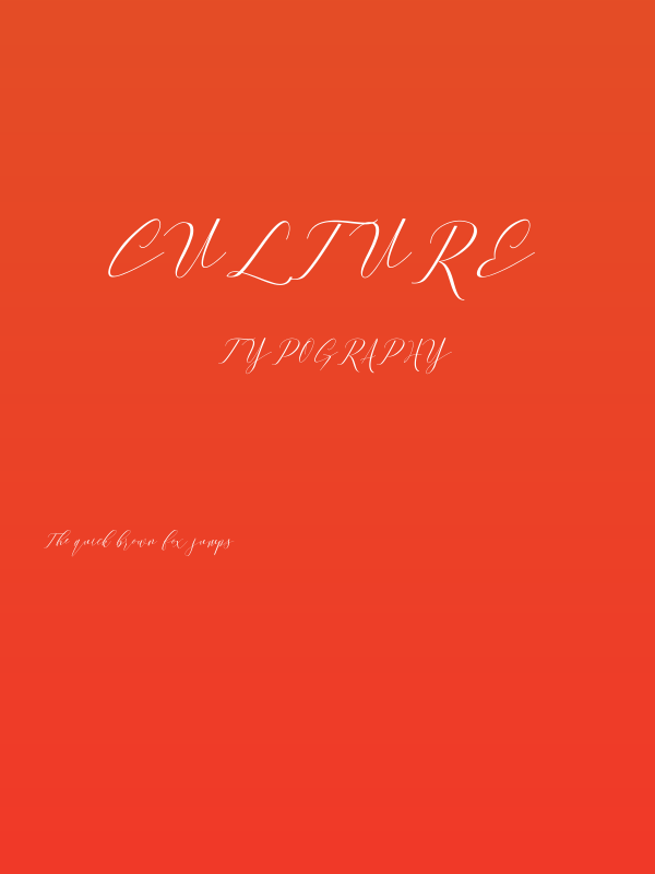 Culture Poster