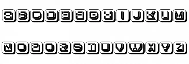 Cultus Capitals Regular Schriftart Groß
